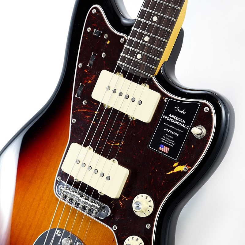 Fender USA American Professional II Jazzmaster (3-Color Sunburst/Rosewood) 画像3