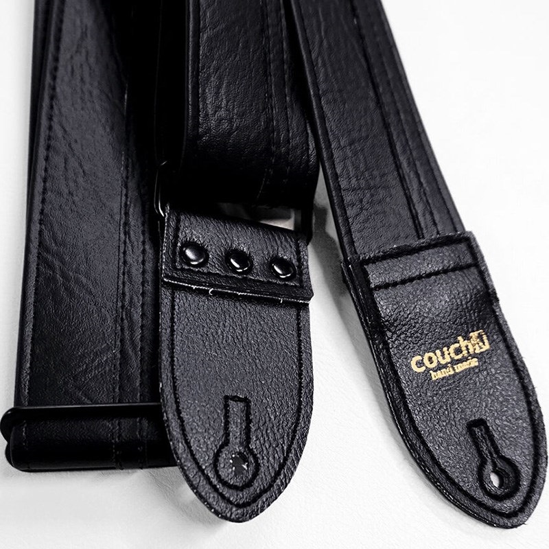 Couch Guitar Strap RacerX ALL Black Blackout 画像1