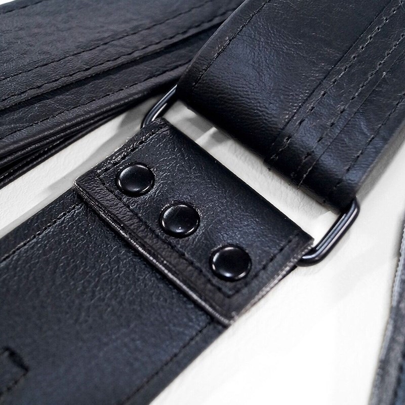 Couch Guitar Strap RacerX ALL Black Blackout 画像2