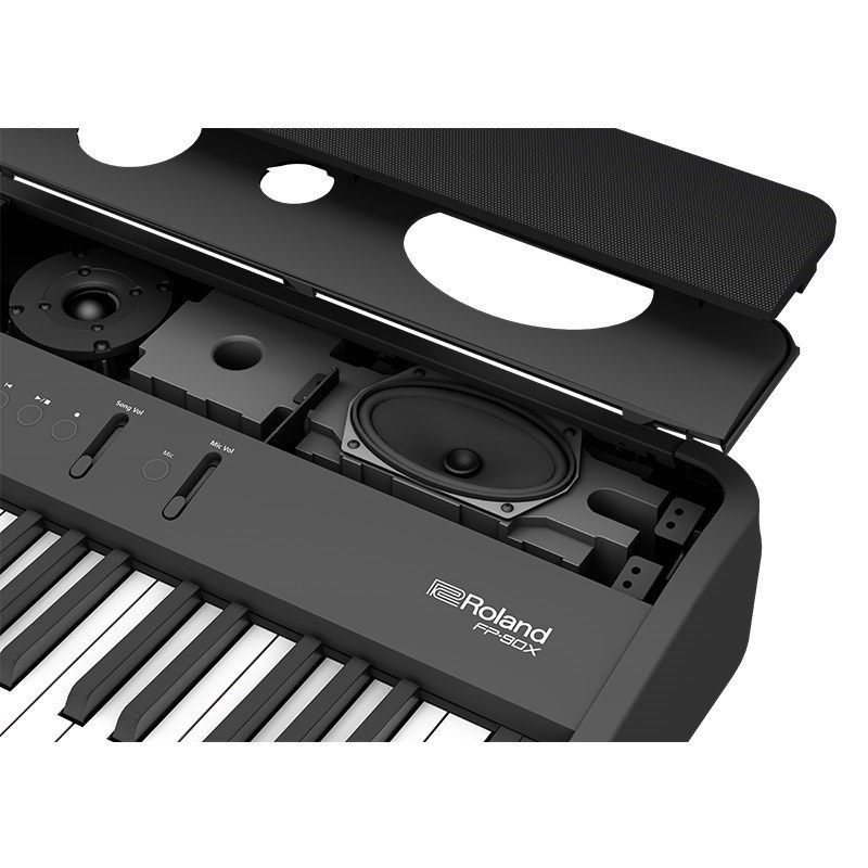 Roland 【6月下旬以降入荷予定】FP-90X-BK（ブラック）(※沖縄、一部離島へのお届けは送料別途お見積り)(電子ピアノ) 画像4