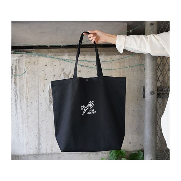 BURR FINE COFFEE ペダルトートバッグ 『ど』 BLACK 画像1