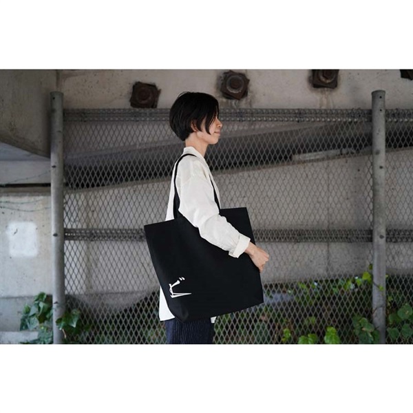 BURR FINE COFFEE ペダルトートバッグ 『ど』 BLACK 画像2