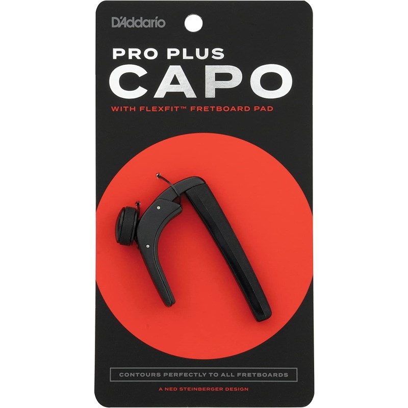 D’Addario PW-CP-19 Pro Plus Capo Black 画像2