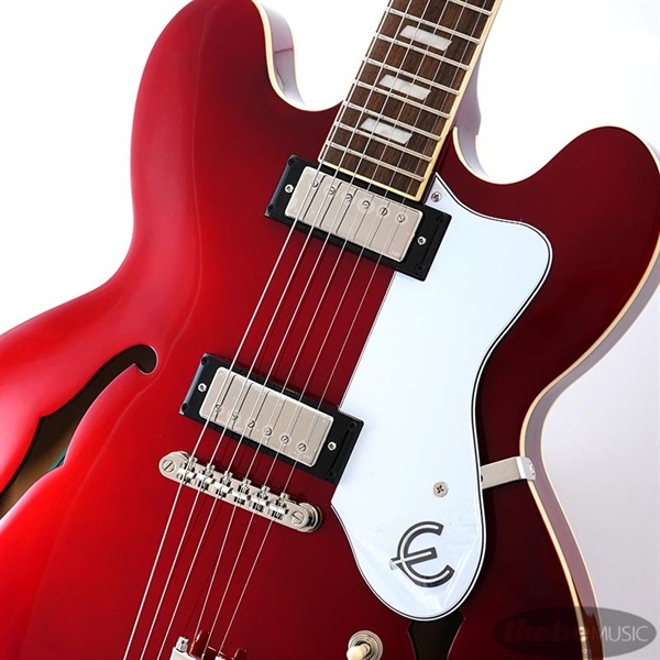 みあさん専用　Epiphone リビエラ/ビグズビ付き　赤  ハードケース付き みあさん専用 Epiphone リビエラ/ビグズビ付き 赤 ハードケース付き