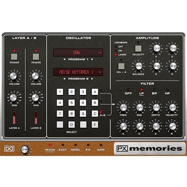UVI PX Memories(代引不可)(オンライン納品) 画像1