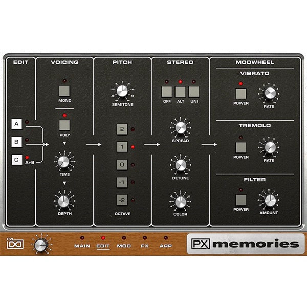 UVI PX Memories(代引不可)(オンライン納品) 画像2