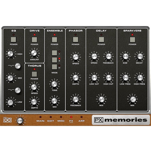 UVI PX Memories(代引不可)(オンライン納品) 画像4