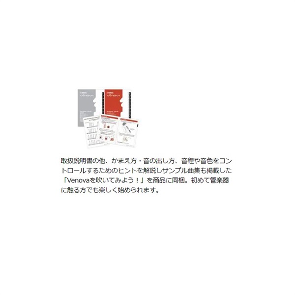 YAMAHA 【教則本付き！】【限定カラー】カジュアル管楽器 YAMAHA ヤマハ Alto Venova アルトヴェノーヴァ YVS-120RD レッド 画像8