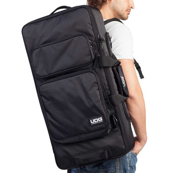 UDG U9104BL/OR Ultimate MIDIコントローラー バックパック Large 【DDJ-FLX6/DDJ-800/XDJ-RR等に対応するバッグ】 画像6