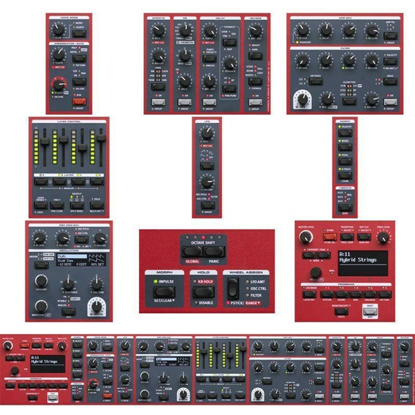 Nord（CLAVIA） Nord Wave 2+専用キャリングケースセット(※沖縄・離島は送料別途お見積もりとなります。)【代引不可】 画像2