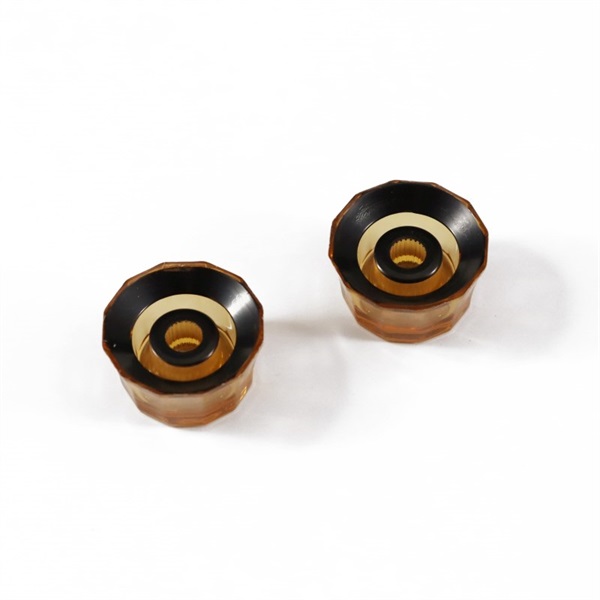 P.R.S. Lampshade Knobs (Amber with Black) ｜イケベ楽器店