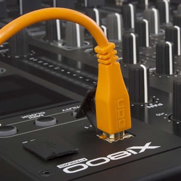 UDG Ultimate Audio Cable USB 2.0 A-B Orange Straight 1m 画像4