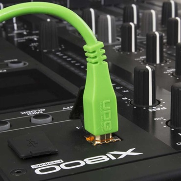 UDG Ultimate Audio Cable USB 2.0 A-B Green Straight 1m 画像4