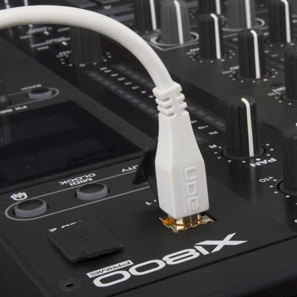 UDG Ultimate Audio Cable USB 2.0 A-B White Straight 1m 画像4