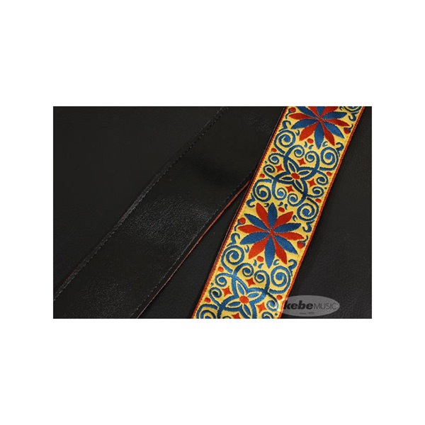 Souldier Guitar Strap Medallion Blue