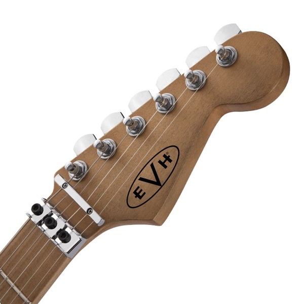 EVH Striped Series Frankenstein Frankie Red with Black Stripes Relic 画像4