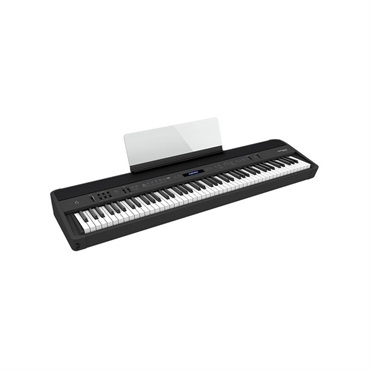 Roland 【お取り寄せ商品】FP-90X-BK + 専用スタンド + 高低自在イスセット【ヘッドホン・お手入れクロス付】【代引不可】【沖縄・離島送料別途見積】(電子ピアノ) 画像2