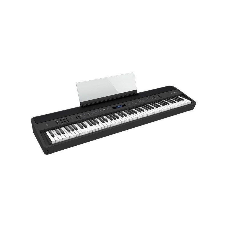 Roland 【お取り寄せ商品】FP-90X-BK + 専用スタンド + 高低自在イスセット【ヘッドホン・お手入れクロス付】【代引不可】【沖縄・離島送料別途見積】(電子ピアノ) 画像2