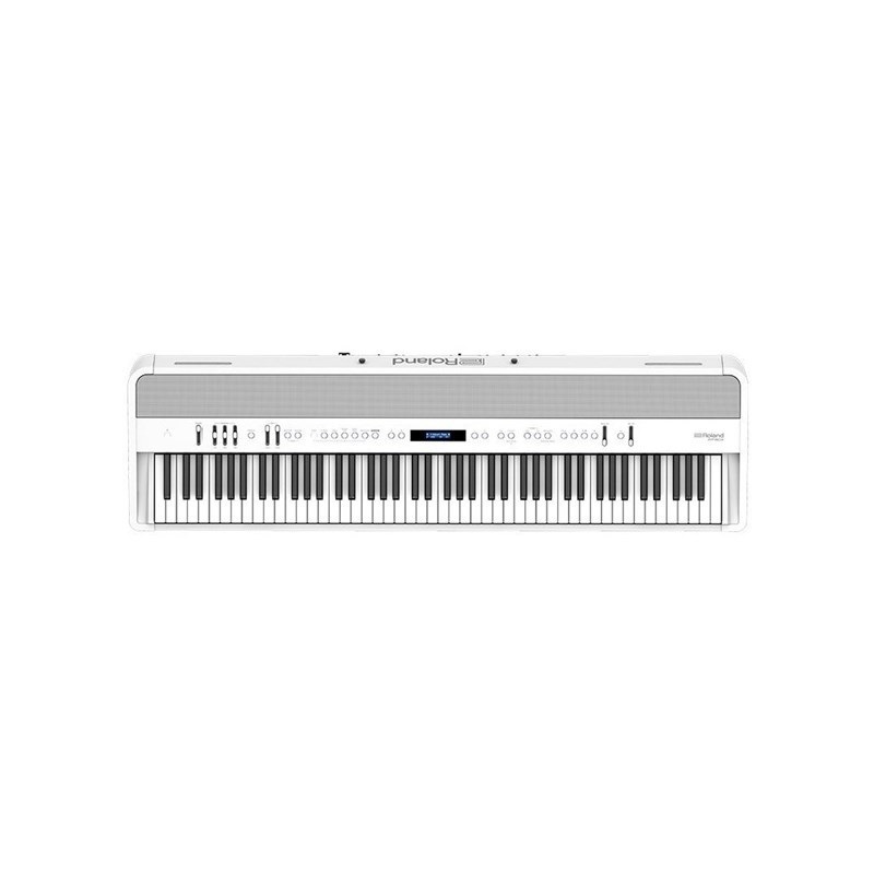 Roland 【次回納期未定】FP-90X-WH + 専用スタンド + 高低自在イスセット 【ヘッドホン・お手入れクロス付】【代引不可】【沖縄・離島送料別途見積】(電子ピアノ) 画像1
