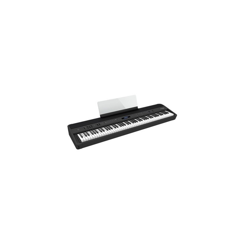 Roland 【お取り寄せ商品】FP-90X-BK +専用スタンド+3本ペダル+高低自在イスセット【ヘッドホン・お手入れクロス付】【代引不可】【沖縄・離島送料別途見積】(電子ピアノ) 画像2