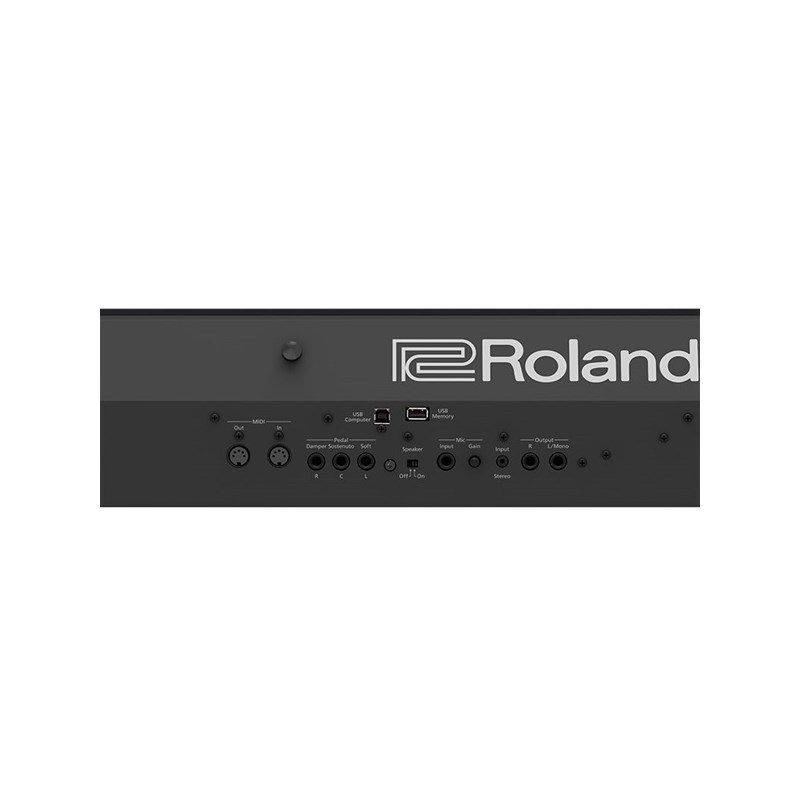 Roland 【お取り寄せ商品】FP-90X-BK +専用スタンド+3本ペダル+高低自在イスセット【ヘッドホン・お手入れクロス付】【代引不可】【沖縄・離島送料別途見積】(電子ピアノ) 画像7