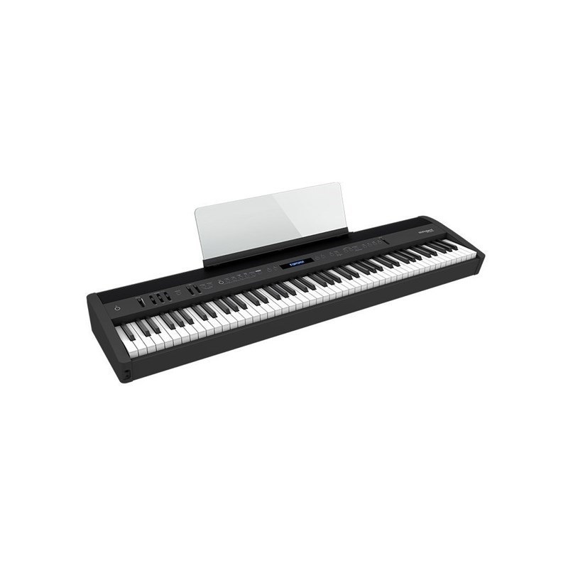 Roland FP-60X-BK + 専用スタンド + 高低自在イスセット (ヘッドホン