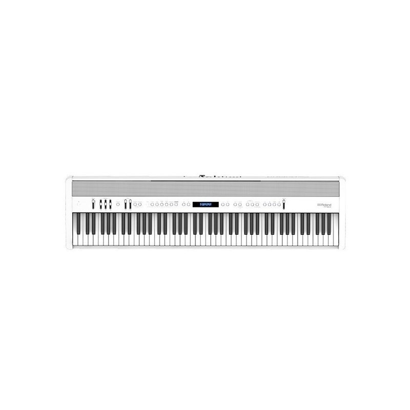 Roland 【次回納期未定】FP-60X-WH +専用スタンド+3本ペダル+高低自在イスセット【ヘッドホン・お手入れクロス付】【代引不可】【沖縄・離島送料別途見積】(電子ピアノ) 画像1