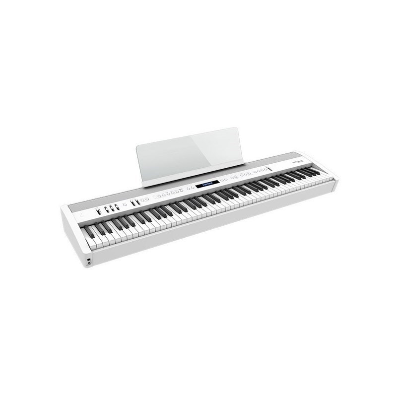 Roland 【次回納期未定】FP-60X-WH +専用スタンド+3本ペダル+高低自在イスセット【ヘッドホン・お手入れクロス付】【代引不可】【沖縄・離島送料別途見積】(電子ピアノ) 画像2