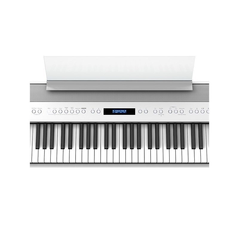 Roland 【次回納期未定】FP-60X-WH +専用スタンド+3本ペダル+高低自在イスセット【ヘッドホン・お手入れクロス付】【代引不可】【沖縄・離島送料別途見積】(電子ピアノ) 画像4