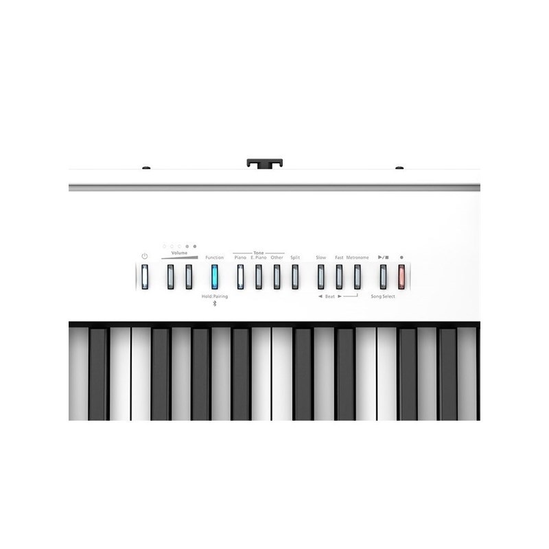 Roland FP-30X-WH + 専用スタンド + + 純正ダンパーペダル + 高低自在イスセット【ヘッドホン・お手入れクロス付】【沖縄・離島送料別途見積】(電子ピアノ) 画像4