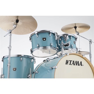 TAMA CL52KRS-LEG [Superstar Classic Drum Kit/22 バスドラムシェルキット/Light Emerald Blue Green] 画像4