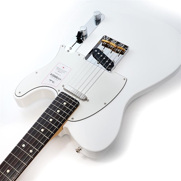 Fender Made in Japan Hybrid II Telecaster (Arctic White/Rosewood