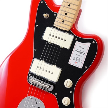 Fender Made in Japan Hybrid II Jazzmaster (Modena Red/Maple) 画像3