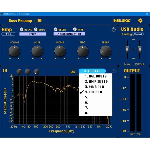 【値下げ】 NUX MLD Bass Preamp +DI NBP-5【美品】