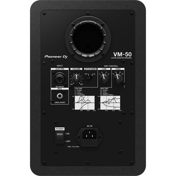 Pioneer DJ VM-50 【1本】【5.25インチ アクティブ モニタースピーカー】(パイオニア) 画像2