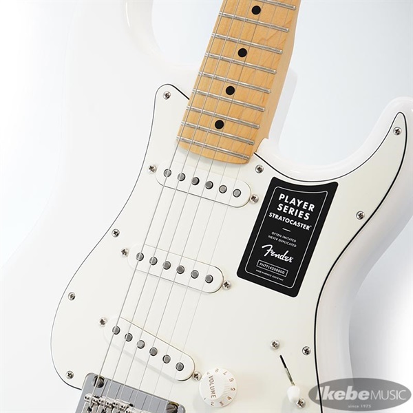 Fender MEX Player Stratocaster (Polar White/Maple) [Made In Mexico]【旧価格品】 画像3