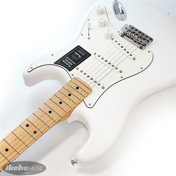 Fender MEX Player Stratocaster (Polar White/Maple) [Made In Mexico