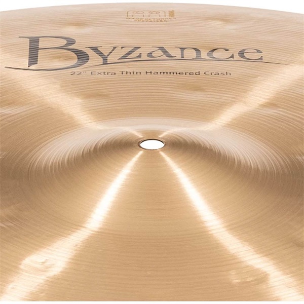 MEINL Byzance Traditional Extra Thin Hammered Crash 22 [B22ETHC] 画像3