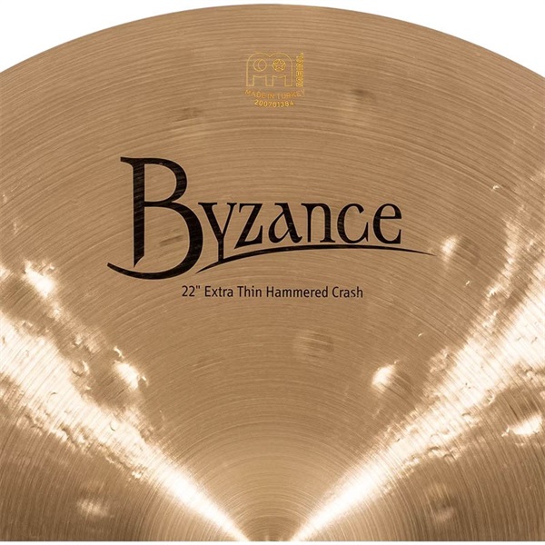 MEINL Byzance Traditional Extra Thin Hammered Crash 22 [B22ETHC] 画像5