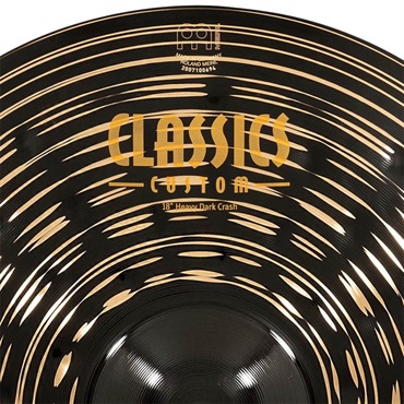 MEINL Classics Custom Dark Heavy Crash 18 [CC18HDAC] 画像5