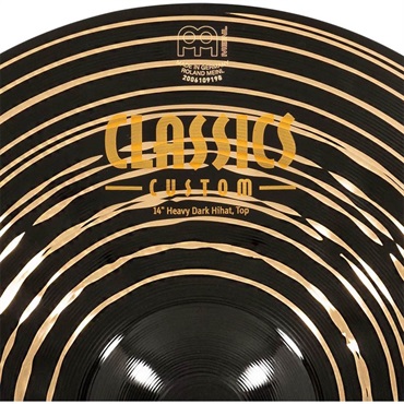 MEINL Classics Custom Dark Heavy Hihats 14 [CC14HDAH] 【お取り寄せ品】 画像6