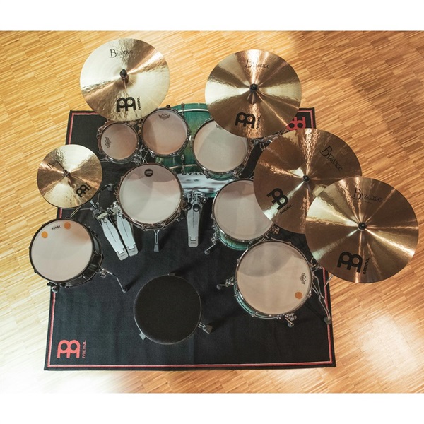 MEINL MDRL-BK [Drum Rug Black， Large / ドラムラグ・ブラック・ラージサイズ] 画像3