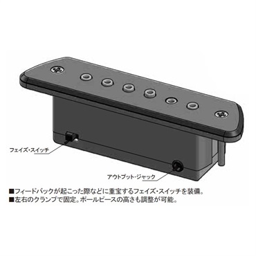 DiMarzio The Black Angel DP234 【安心の正規輸入品】 画像2