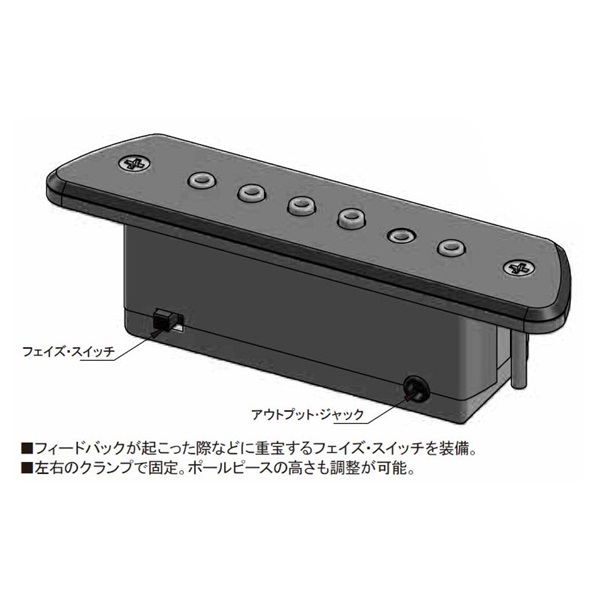 DiMarzio The Black Angel DP234 【安心の正規輸入品】 画像2
