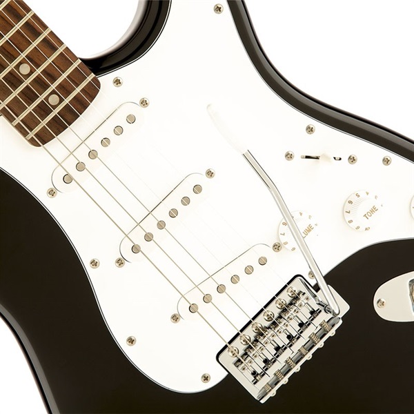 Squier by Fender Affinity Series Stratocaster (Black/Laurel Fingerboard) 画像2