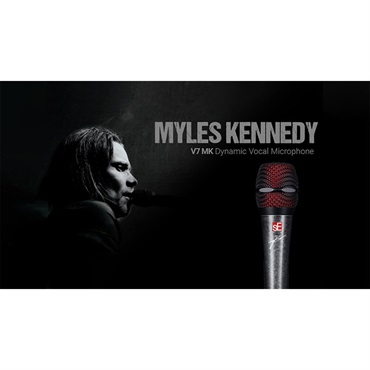 sE Electronics V7 MK(Myles Kennedy シグネチャー)(ダイナミックマイク)(スーパーカーディオイド)(ボーカルマイク)(超単一指向性)(エスイーエレクトロニックス) 画像6