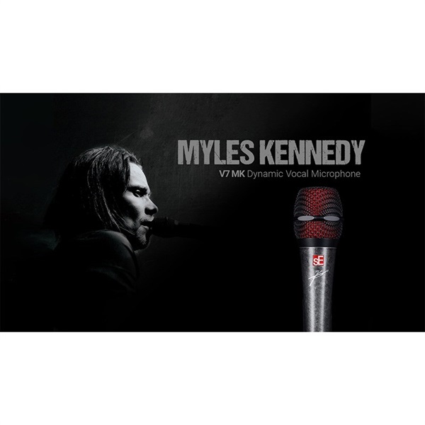 sE Electronics V7 MK(Myles Kennedy シグネチャー)(ダイナミックマイク)(スーパーカーディオイド)(ボーカルマイク)(超単一指向性)(エスイーエレクトロニックス) 画像6