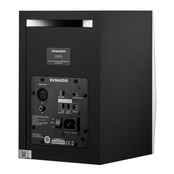 DYNAUDIO PRO LYD 5 BLACK WITH WHITE BAFFLE ペア(お取り寄せ商品) 画像1