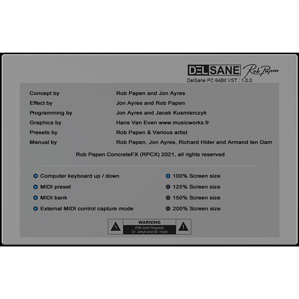 Rob Papen DelSane  (代引不可)(オンライン納品) 画像2
