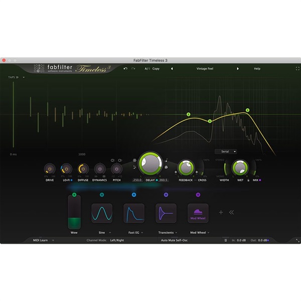 FabFilter Timeless3 (代引不可)(オンライン納品) 画像1